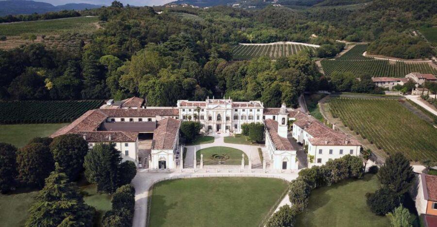 Valpolicella: Amarone Chateau Guided Tour and Wine Tasting - Brolo vineyards and the 16th-century walled cellars