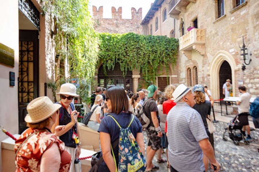Verona: City Highlights & Street Food Walking Tour - Piazza Erbe and Lamberti Tower: Verona’s Medieval Core on Foot
